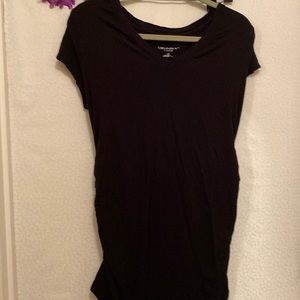 Liz Lange Maternity black tunic